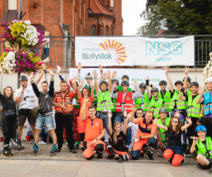 4. Nightskating Białystok. Przejazd filmowy
