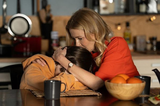 Barwy szczęścia, odcinek 3270. Mateusz (Filip Kowalewicz), Dominika (Karolina Chapko)