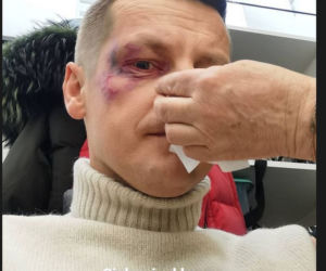 M jak miłość. Marcin Mroczek (Piotrek) na planie