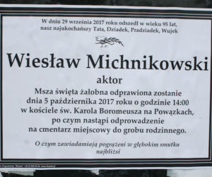 Pogrzeb Wiesława Michnikowskiego