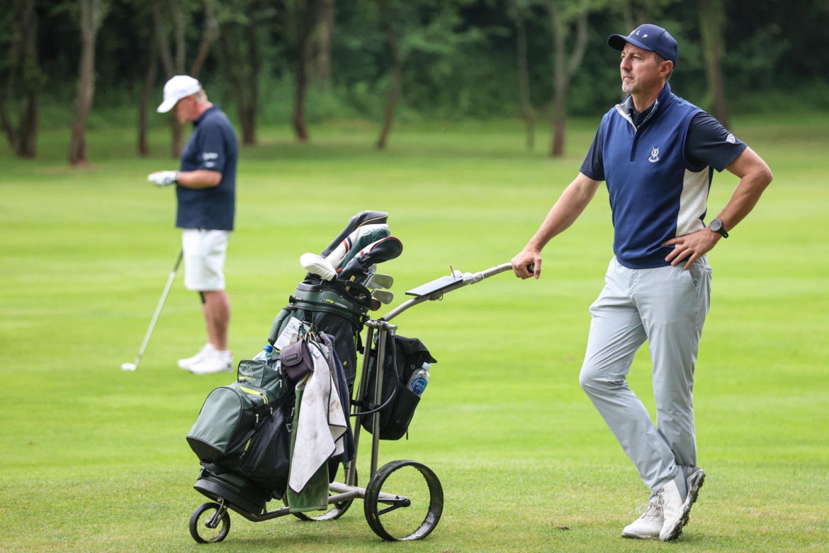 Jerzy Dudek na polu golfowym