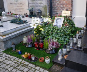 Jan Frycz, tak wygląda jego grób