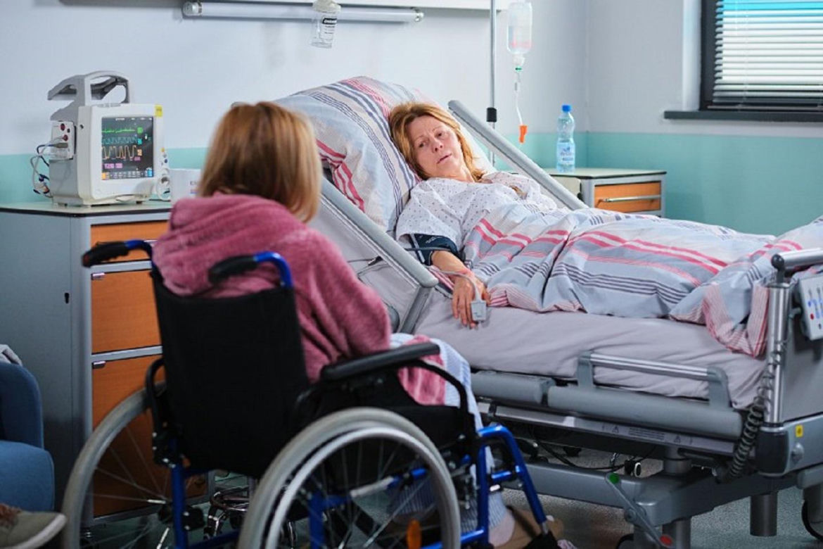 Pierwsza miłość odc. 4140: Marysia (Aneta Zając), Teresa (Ewa Skibińska)