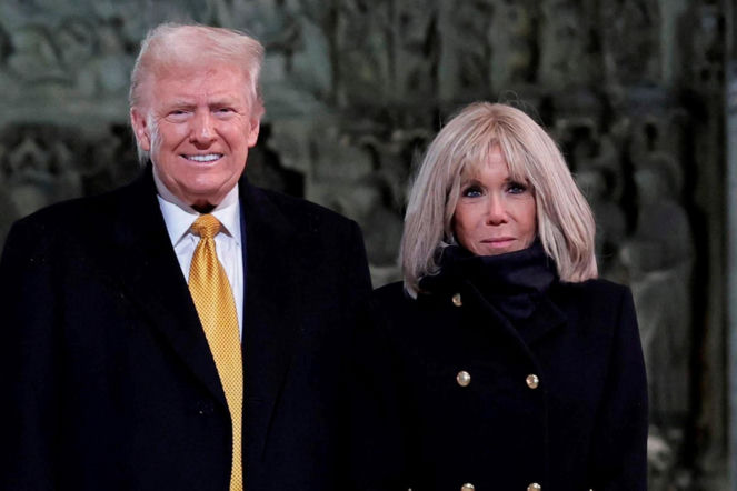 Trump nagle się odpalił! Mówi o urodzie żony Macrona, idiotach i przegrywach