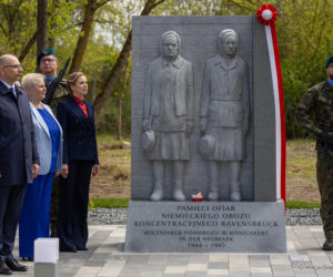 Elegancka Marta Nawrocka w Chojnie