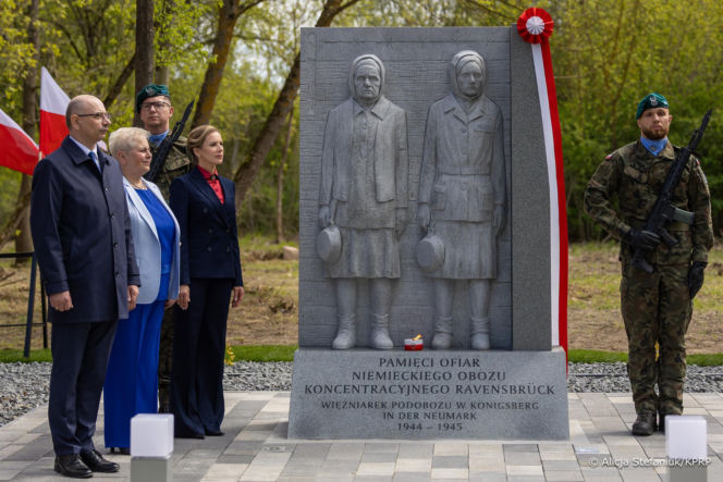 Elegancka Marta Nawrocka w Chojnie