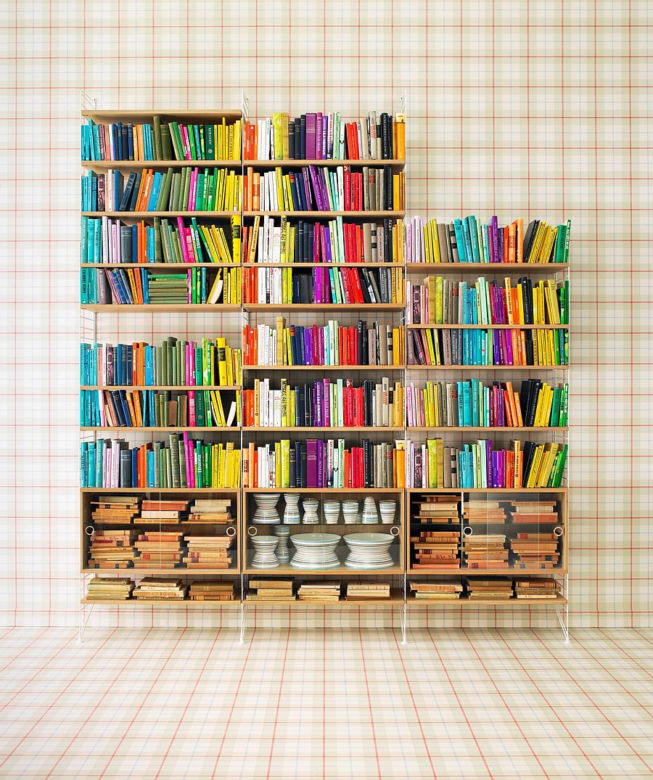 Regał modułowy String