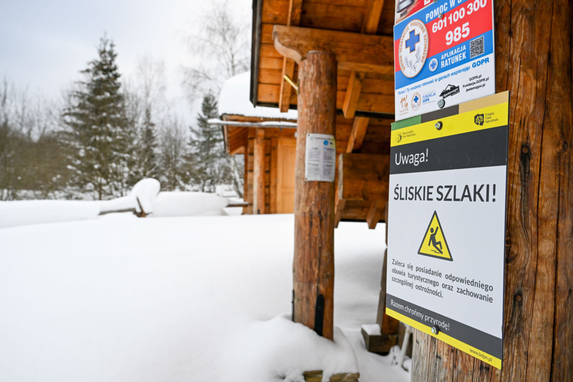 Bieszczady pod śniegiem