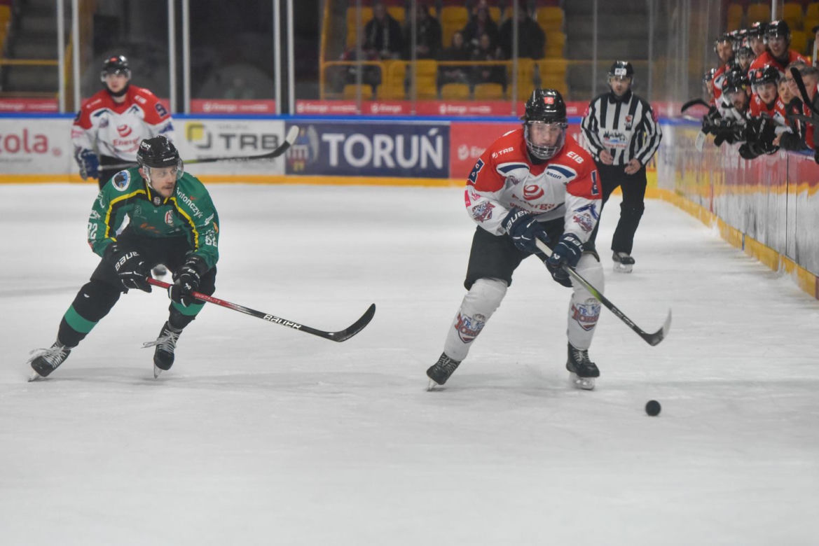 KH Energa Toruń - JKH GKS Jastrzębie 3:5, zdjęcia kibiców i zawodników z meczu nr 6