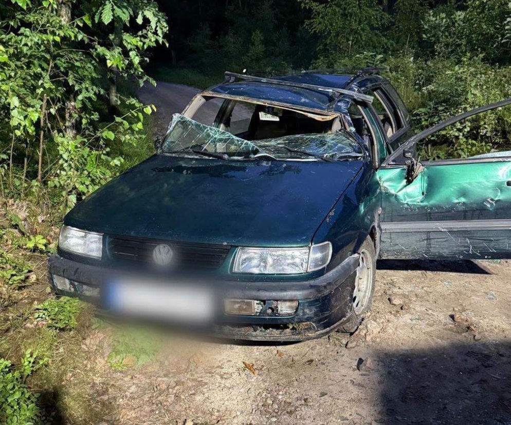 17-latek nie żyje. Kierowca pijany. Na dachu jechały cztery osoby