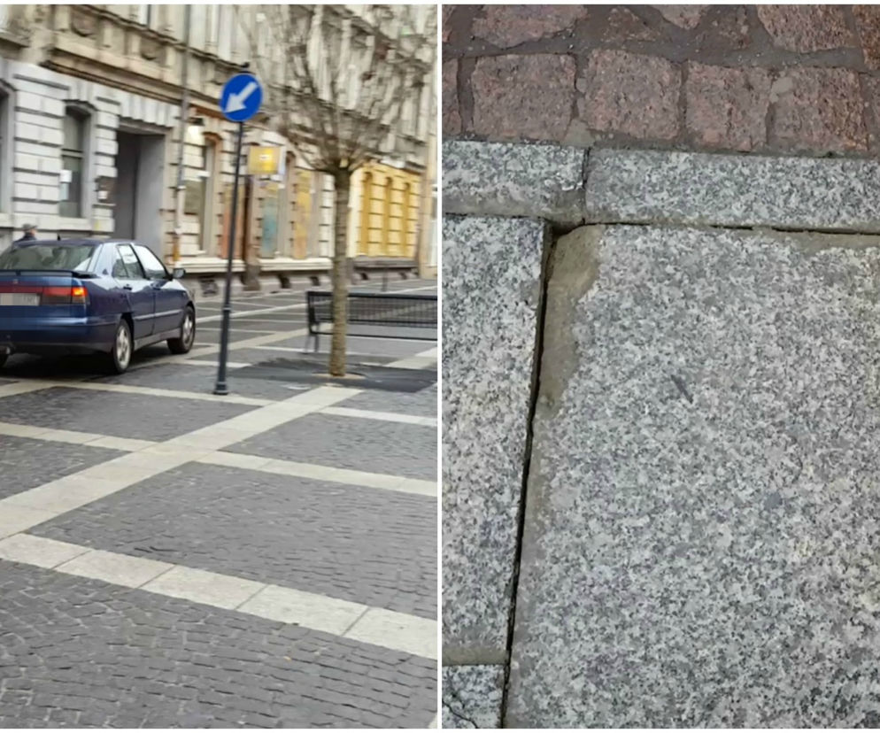 Ruch na woonerfie jest spory i wielu kierowców znacznie przekracza dozwolone 20 km/h