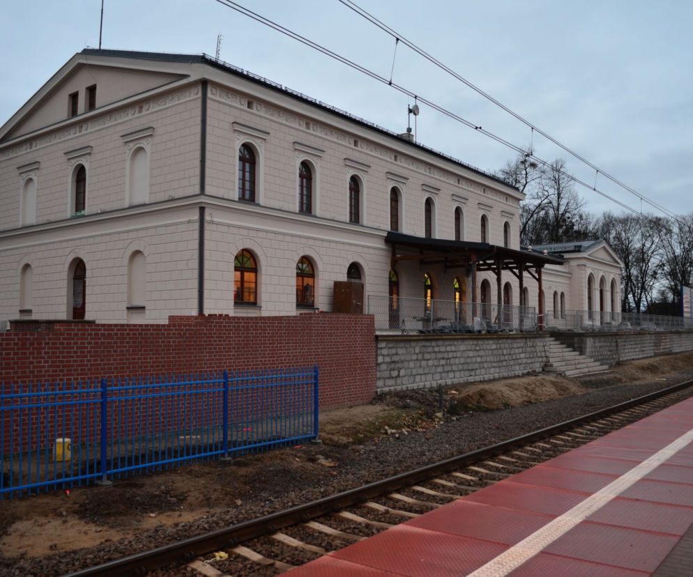 Oborniki Śląskie - modernizacja dworca kolejowego prawie zakończona