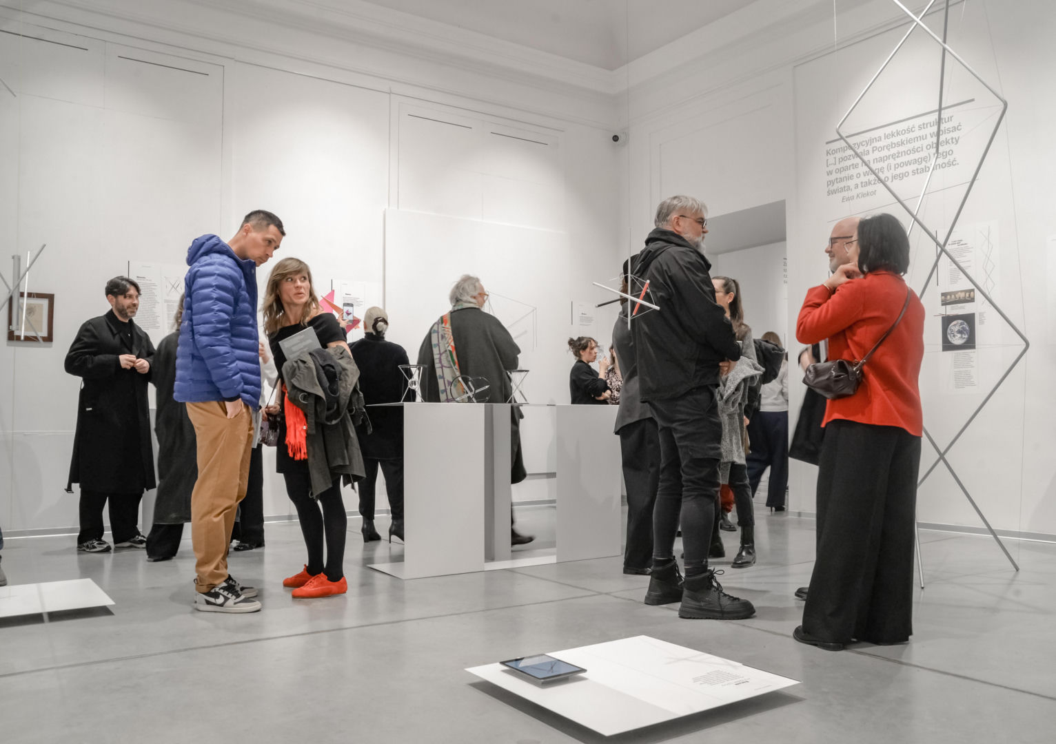 Wernisaż wystawy Jerzego Porębskiego „I cóż z tego, że świat wisi na włosku?”