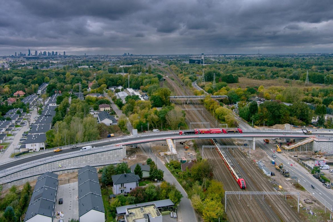 Nowy wiadukt w Rembertowie