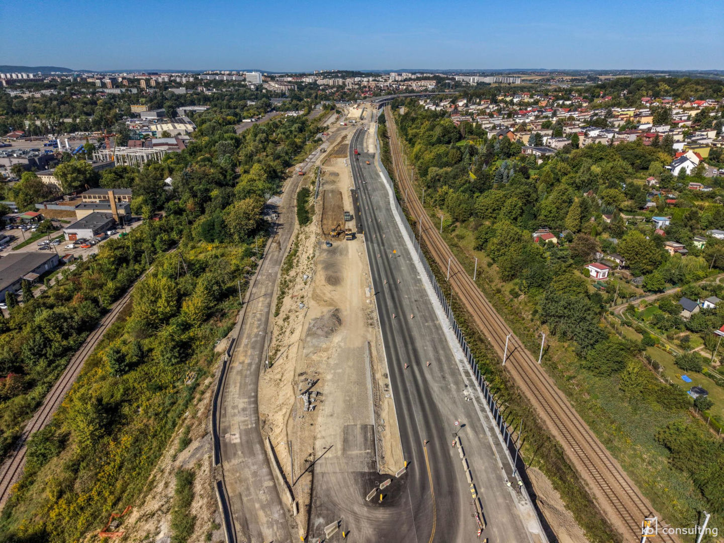 Węzeł Mistrzejowice i węzeł Grębałów - budowa wrzesień 2026