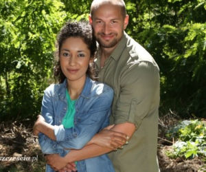 Barwy szczęścia. Daniel (Dawid Kartaszewicz), Sara (Dominika Kimaty)