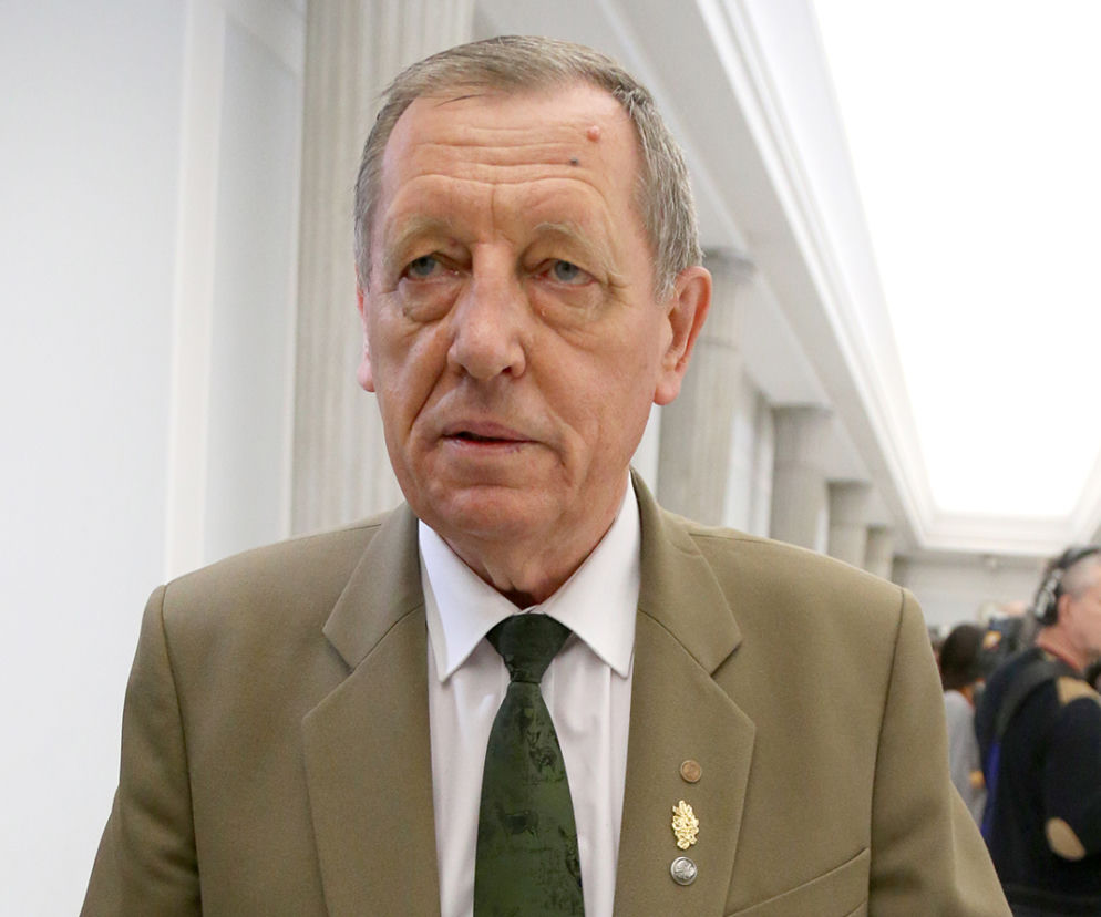 Minister środowiska Jan Szyszko