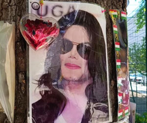 Drzewo pamięci Michaela Jacksona w Budapeszcie