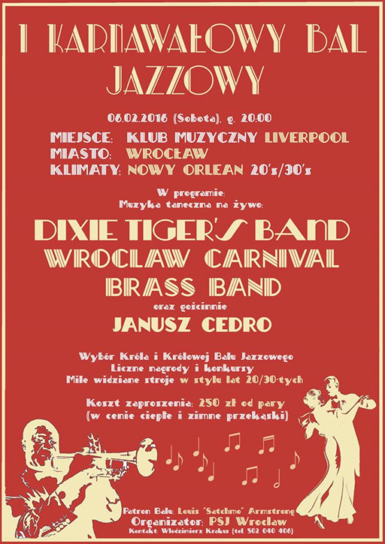 Karnawałowy bal jazzowy