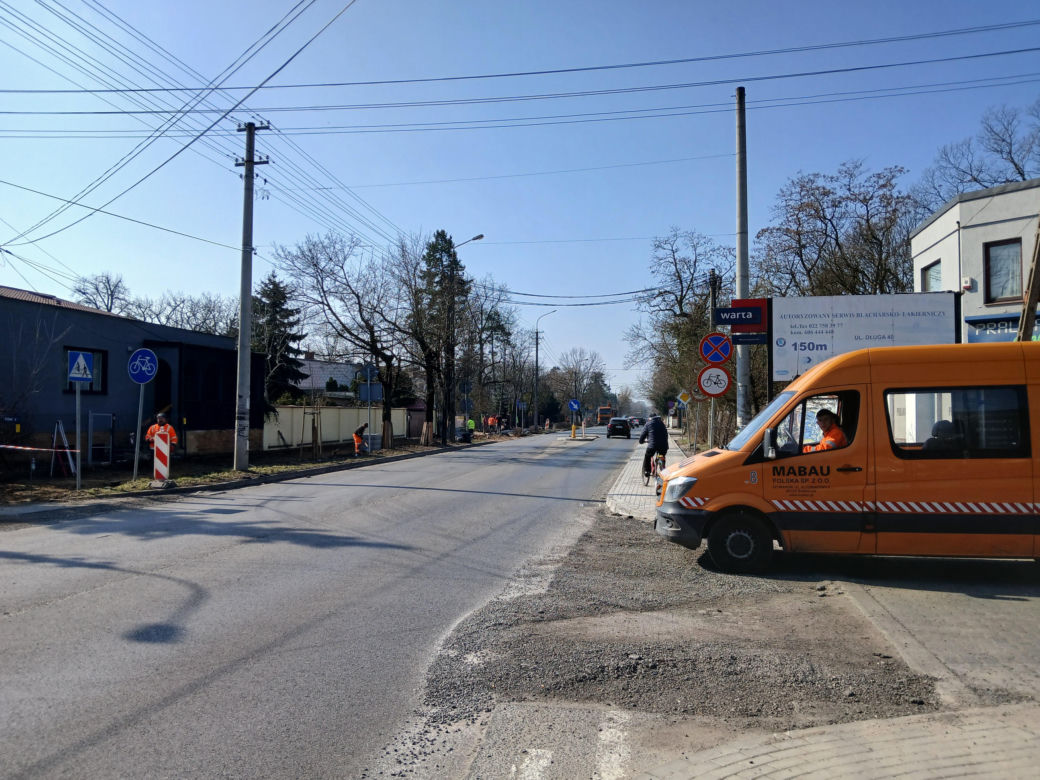 Remont drogi wojewódzkiej nr 719