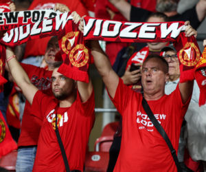 Widzew Łódź - Lech Poznań: Zdjęcia kibiców z meczu 6. kolejki PKO BP Ekstraklasy