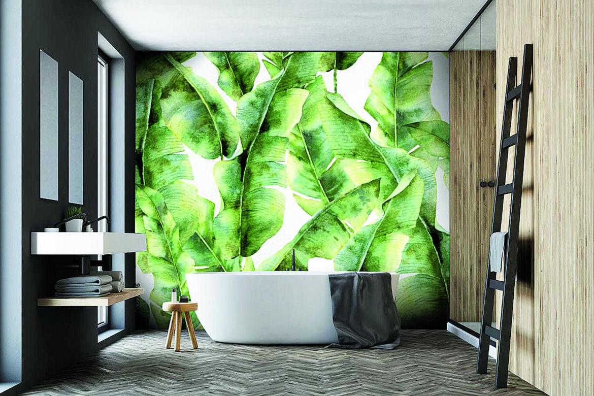 Wnętrza w stylu biophilic – motyw przeskalowany