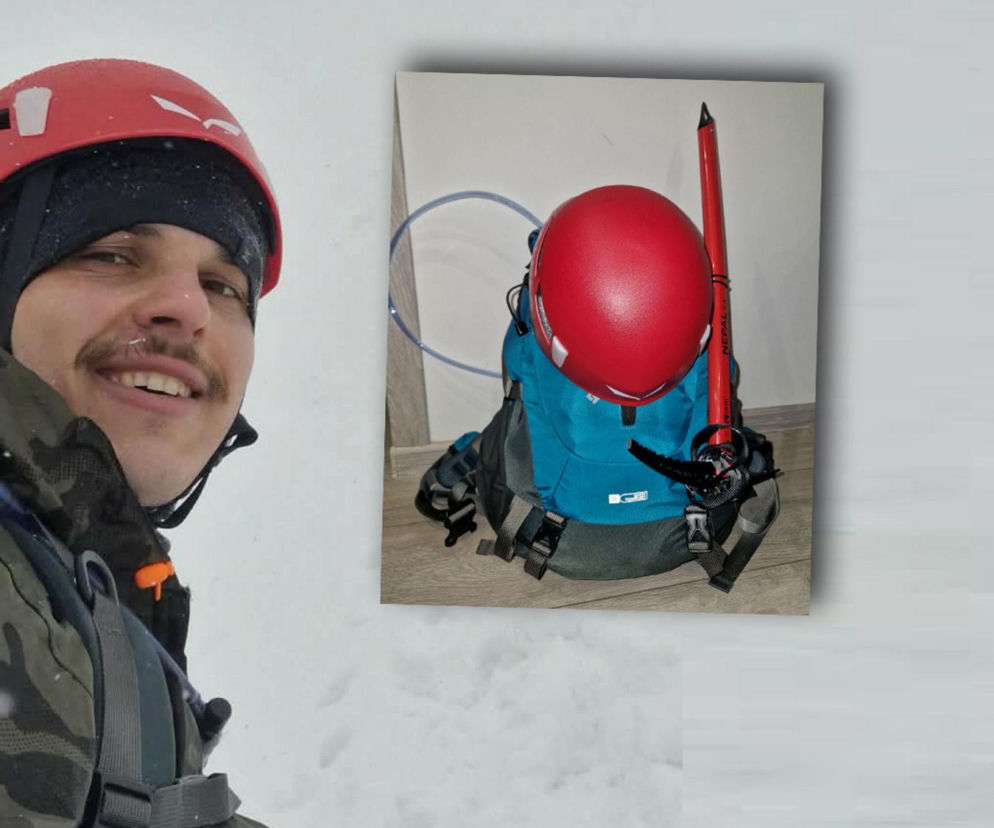 Ma czerwony kask i niebieski plecak. Zaginął w Walentynki w Tatrach. „Szedł na Orlą Perć od Zawratu”