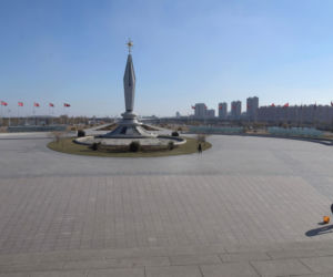 Puste ulice Pjongjang