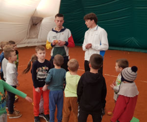 W Olsztynie trwa tenisowy turniej przedszkolaków