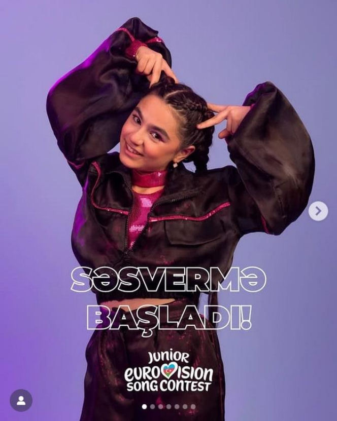 Azerbejdżan reprezentuje Yağmur z piosenką "Miau Miau"