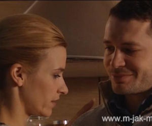 M jak miłość odc. 997. Małgosia (Joanna Koroniewska), Tomek (Andrzej Młynarczyk)