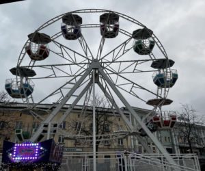 Diabelski młyn na Rynku Kościuszki w Białymstoku