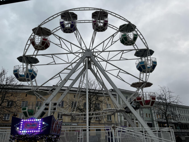 Diabelski młyn na Rynku Kościuszki w Białymstoku