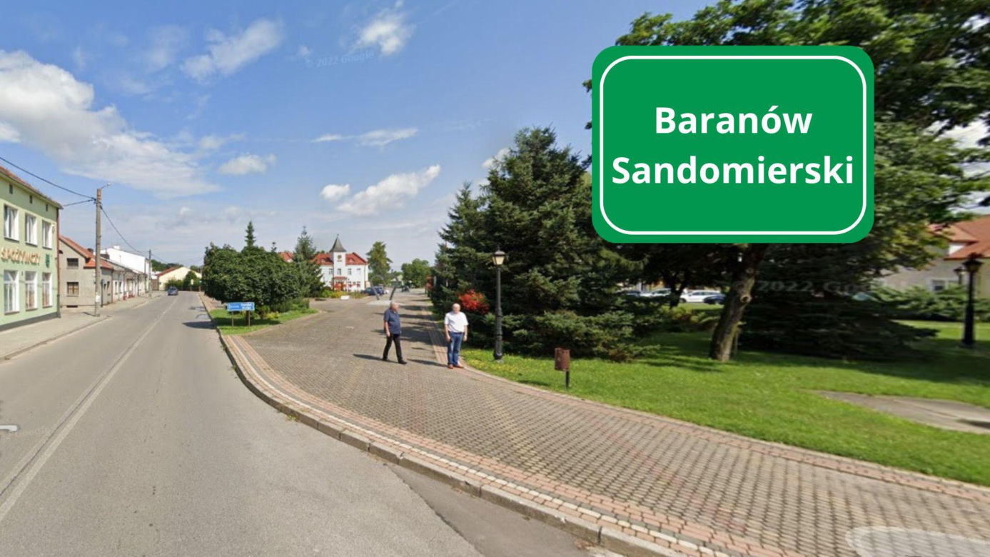 6. Baranów Sandomierski – 1 398 mieszkańców      