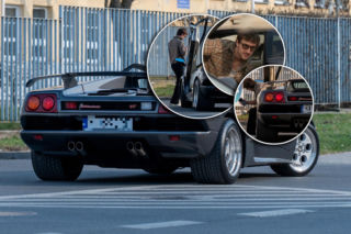 Maciej Musiał nie mieści się do swojego Lamborghini za 1,5 mln zł. Mamy zdjęcia