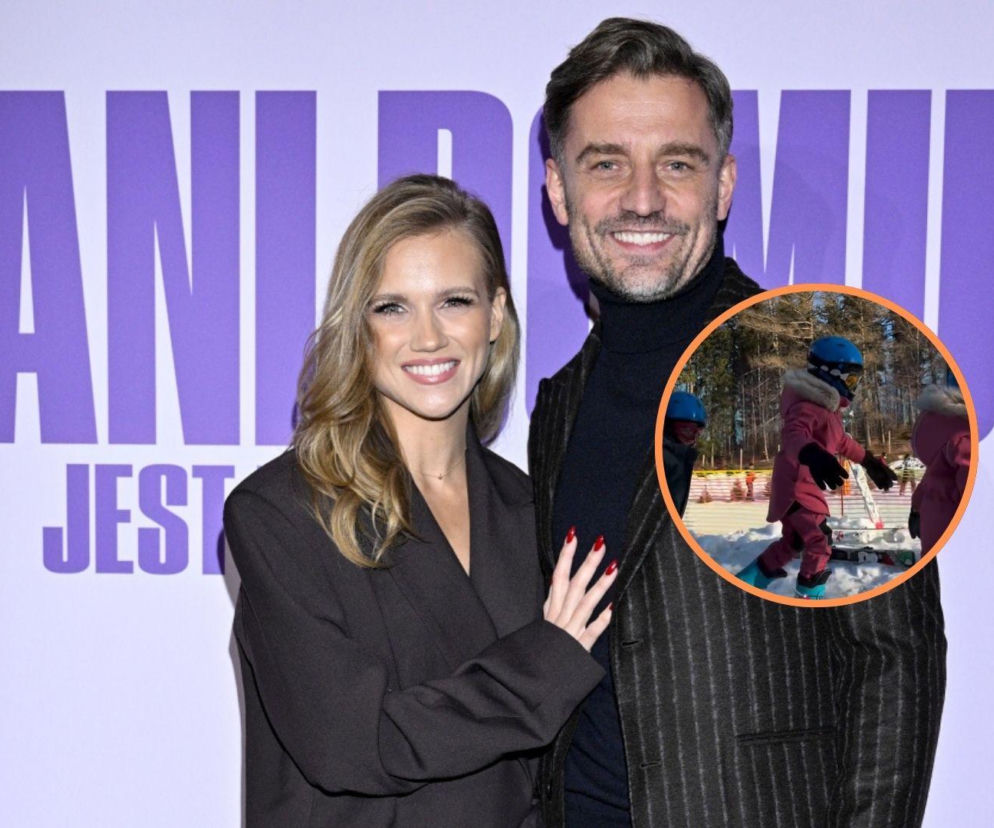 Kaczorowska i Rogacewicz pokazali się z dziećmi! Patchworkowe ferie u uczestników Tańca z Gwiazdami