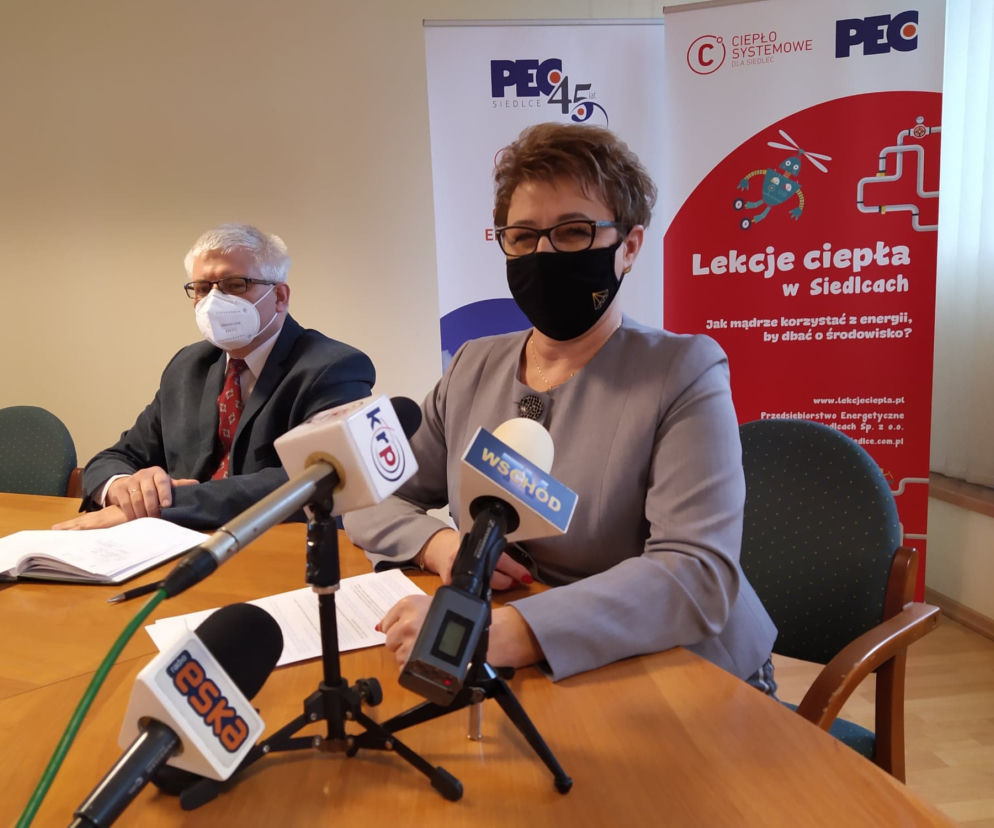 Nowa prezes Przedsiębiorstwa Energetyczno-Ciepłowniczego opowiedziała siedleckim mediom o planowanych przez spółkę inwestycjach