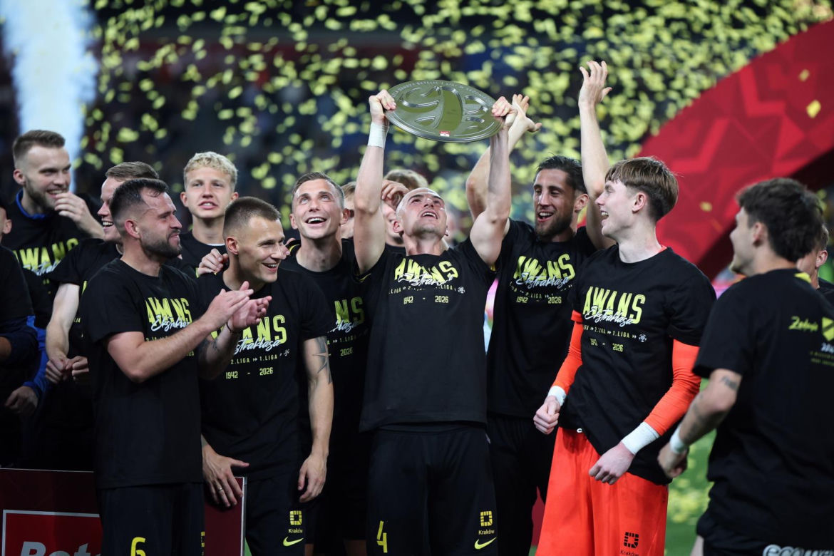 Wieczysta Kraków w ekstraklasie. Historyczny awans po barażach