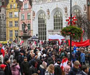 Gdańsk: Mieszkańcy świętują niepodległość