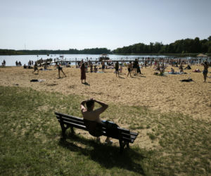 Plaża w Osiecznej lato