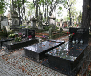 Tu spocznie Wiesław Gołas