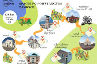 Zamość: Z babcią i dziadkiem na spacer po powstańczym Zamościu. Z okazji ich święta