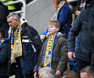 Arka Gdynia - Widzew Łódź: Zdjęcia kibiców i zawodników z meczu 25. kolejki PKO BP Ekstraklasy