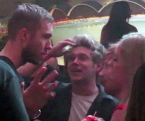Ed Sheeran, Calvin Harris i Niall Horan razem na imprezie