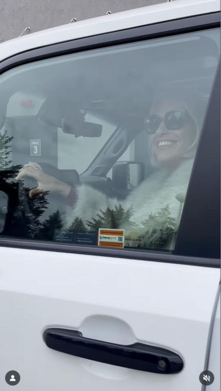 M jak miłość. Dorota (Iwona Rejzner) na planie