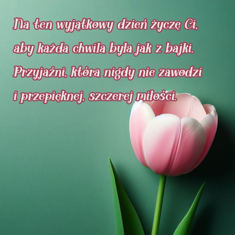 Dzień Kobiet - kartka za darmo