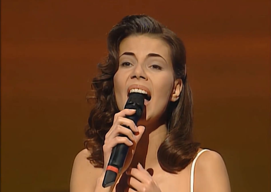 Edyta Górniak na Konkursie Piosenki Eurowizji 1994