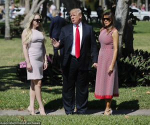 Córka Trumpa w prześwitującej bluzce. Pokazała za dużo? Tiffany Trump