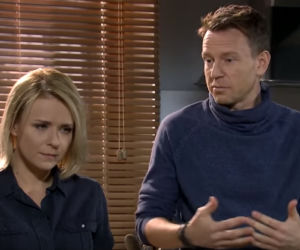 Pierwsza miłość. Michał (Wojciech Błach), Marysia (Aneta Zając)