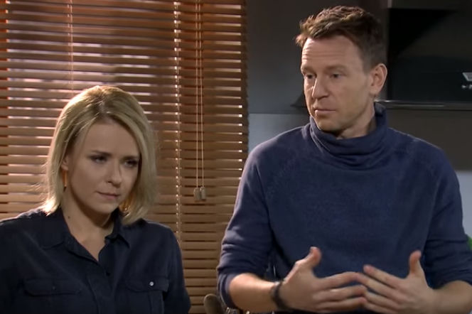 Pierwsza miłość. Michał (Wojciech Błach), Marysia (Aneta Zając)